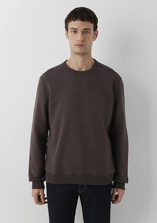 Mavi Jeans Kahverengi Basic Sweatshirt 0S10620-70219