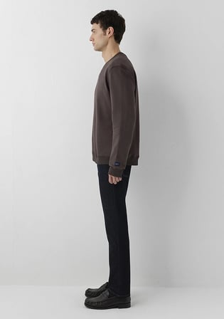 Mavi Jeans Kahverengi Basic Sweatshirt 0S10620-70219