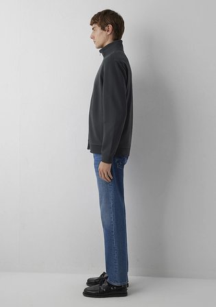 Fermuarlı Antrasit Sweatshirt 0S10653-91268