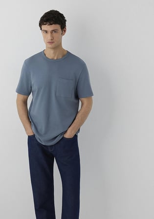 Gri Basic Tişört 0613540-80889