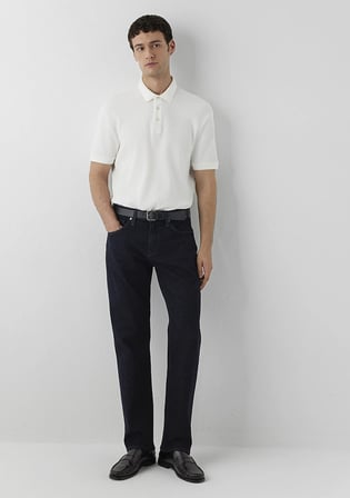 Lisbon Classic Denim Rinse Jean Pantolon 0010039-A3875