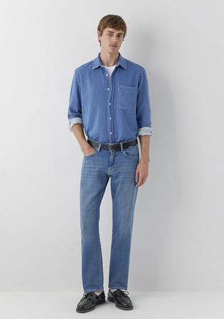 Hunter Classic Denim Indigo Mavisi Jean Pantolon 00202A3998