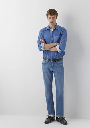 Hunter Classic Denim Indigo Mavisi Jean Pantolon 00202A3998