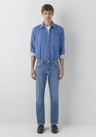 Hunter Classic Denim Indigo Mavisi Jean Pantolon 00202A3998