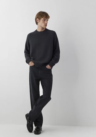 Toronto Street Yıkanmış Siyah Comfort Jean Pantolon 0010289-A4011