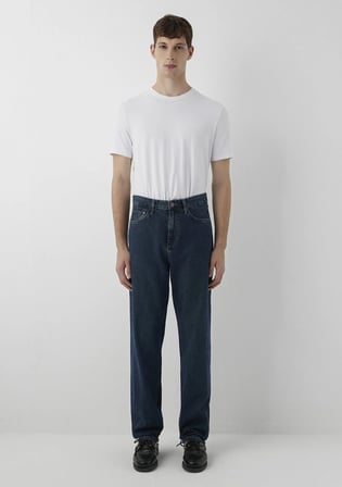 Toronto Street Koyu Vintage Mavi Comfort Jean Pantolon 0010289-A4010