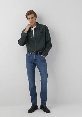 Marcus 90lar Classic Indigo Mavisi Jean Pantolon 00351A4072