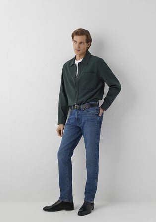 Marcus 90lar Classic Indigo Mavisi Jean Pantolon 00351A4072