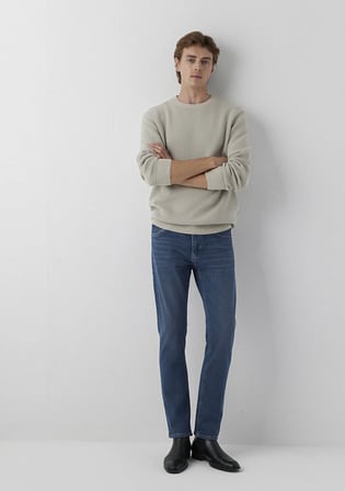 Jake Premium Blue Puslu Indigo Mavisi Jean Pantolon 00422A4026