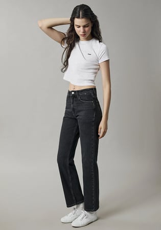 Barcelona Classic Denim Gri Jean Pantolon 101047-A3825