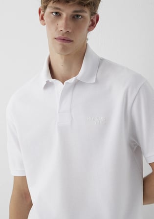 Beyaz Polo Tişört 0613494-620