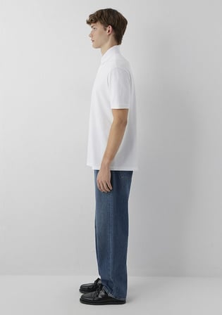 Beyaz Polo Tişört 0613494-620