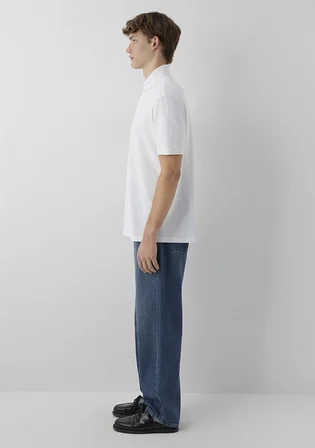 Beyaz Polo Tişört 0613494-620