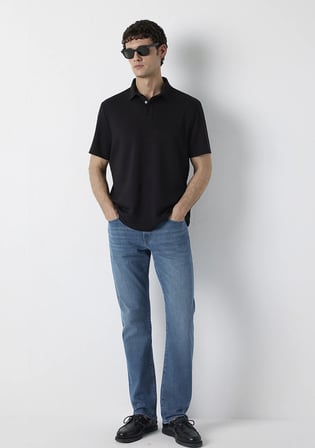 Siyah Polo Tişört 0613526-900