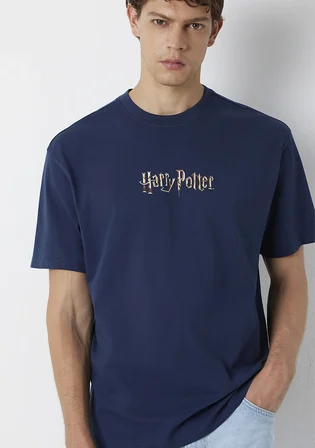 Harry Potter Baskılı Tişört 0613450-70497
