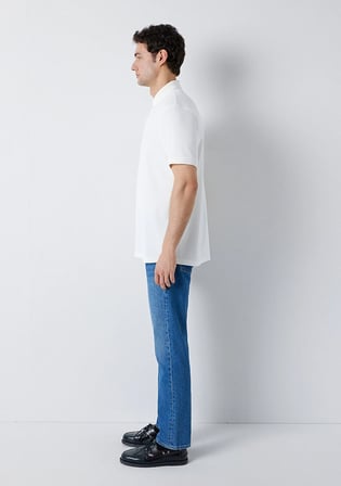 Ekru Polo Tişört 0613548-70057