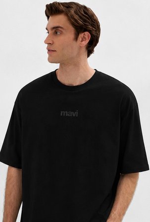Mavi M0613553-900 Mavi Baskılı T-Shirt Erkek Tişort