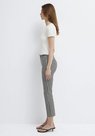 Detaylı Crop Ekru Tişört 1614357-70057