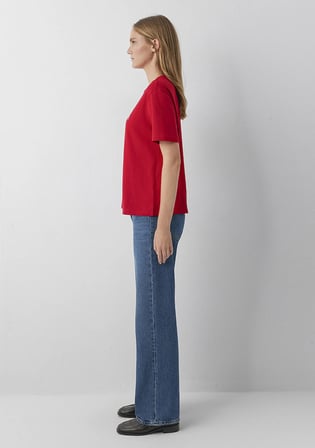 Mavi Jeans Baskılı Kırmızı Tişört 1614381-86417