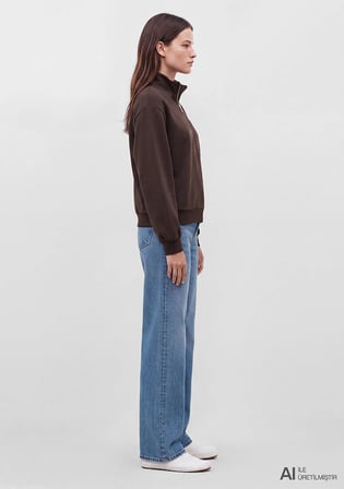 Kahverengi Sweatshirt 1S10586-70240
