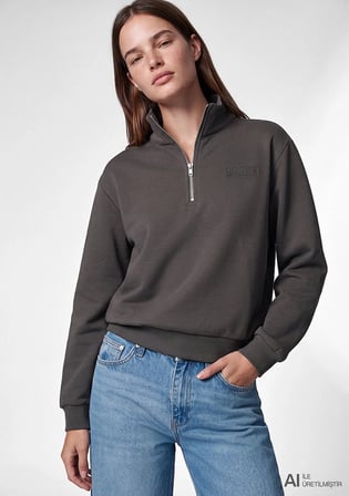 Haki Sweatshirt 1S10586-71553