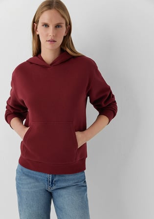 Kapüşonlu Kırmızı Sweatshirt 167299-85347