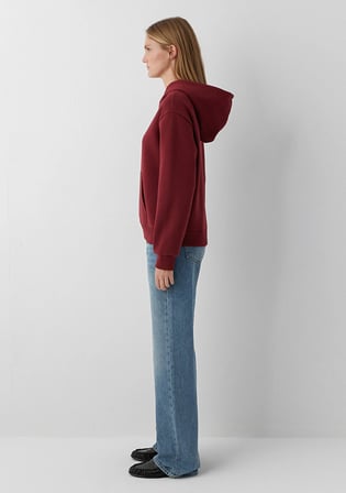 Kapüşonlu Kırmızı Sweatshirt 167299-85347
