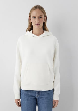 Kapüşonlu Ekru Sweatshirt 167299-80194