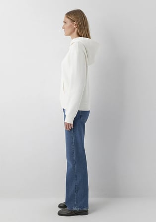 Kapüşonlu Ekru Sweatshirt 167299-80194