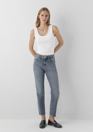 Cindy Premium Blue Gölgeli Indigo Mavisi Jean Pantolon 100277-A3809