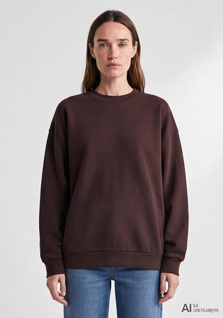 Kahverengi Sweatshirt 1S10576-70240
