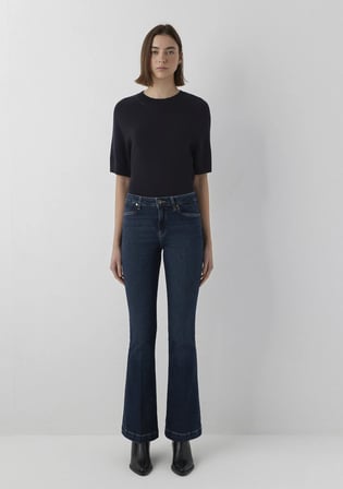 Sydney Gold Premium Gölgeli Koyu Mavi Jean Pantolon 10811A6204