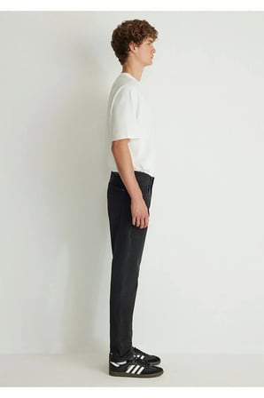 Erkek Gri Milan Smoke 90's Comfort Jean