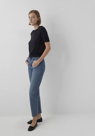 Star Classic Denim Gölgeli Koyu Mavi Jean Pantolon 101077-A6196
