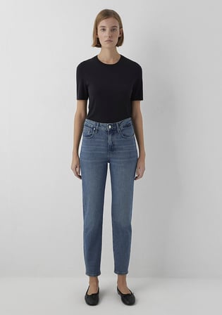 Star Classic Denim Gölgeli Koyu Mavi Jean Pantolon 101077-A6196