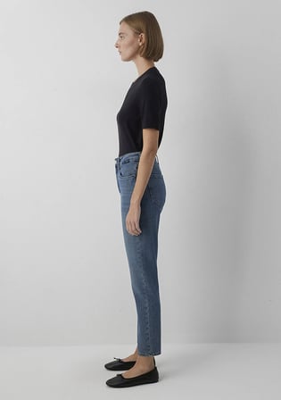 Star Classic Denim Gölgeli Koyu Mavi Jean Pantolon 101077-A6196