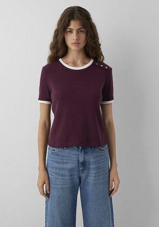 Bordo Tişört 1614124-87830