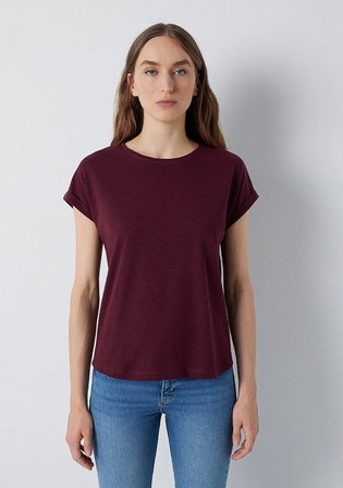 Bordo Basic Tişört 1614177-70422