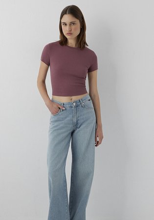 Pembe Basic Tişört 1600814-70959