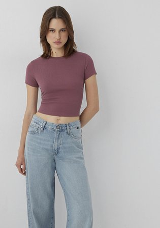 Pembe Basic Tişört 1600814-70959