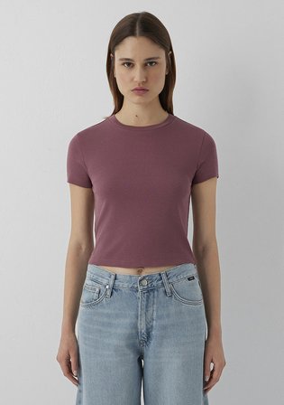 Pembe Basic Tişört 1600814-70959