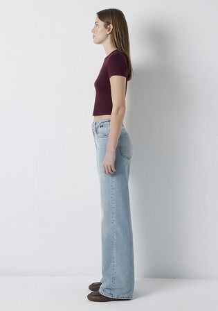 Bordo Basic Tişört 1600814-70422
