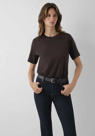 Kahverengi Basic Tişört 1613820-70240