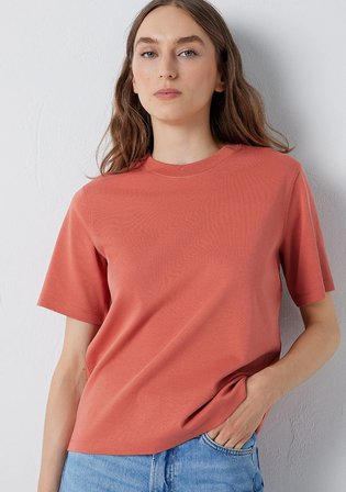 Kırmızı Basic Tişört 1613820-70444