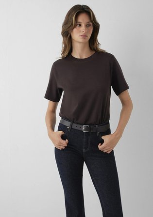 Kahverengi Basic Tişört 1613820-70240