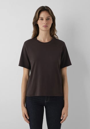 Kahverengi Basic Tişört 1613820-70240
