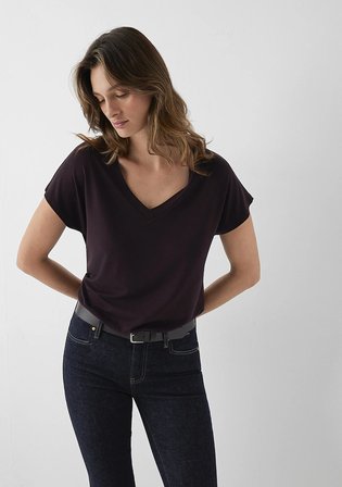 Kahverengi Basic Tişört 167714-90704