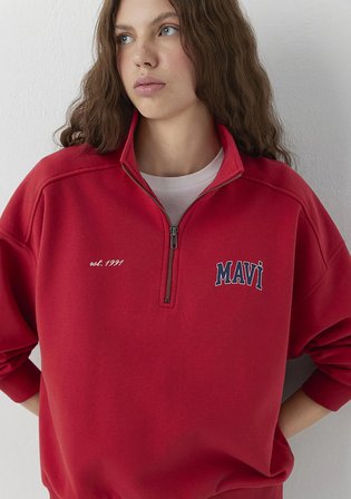 Kırmızı Sweatshirt 1S10373-88631