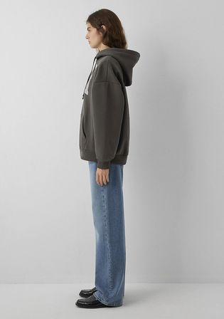 Kapüşonlu Yeşil Sweatshirt 1600361-71598