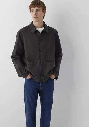(Tencel™) Lyocell Karışımlı Kahverengi Gömlek 0212084-90892